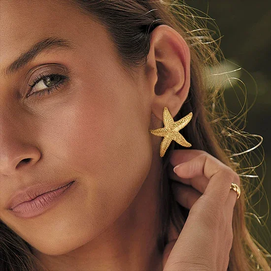 Marina Starfish Earrings
