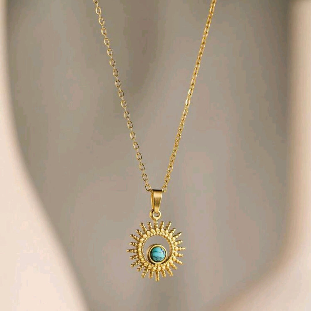 The Blue Sun - Necklace