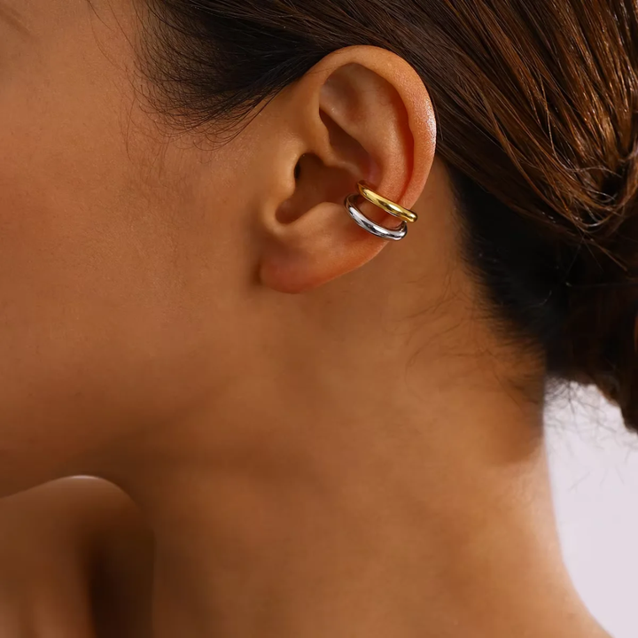 Santorini Earcuffs (Gold &amp; Silver)