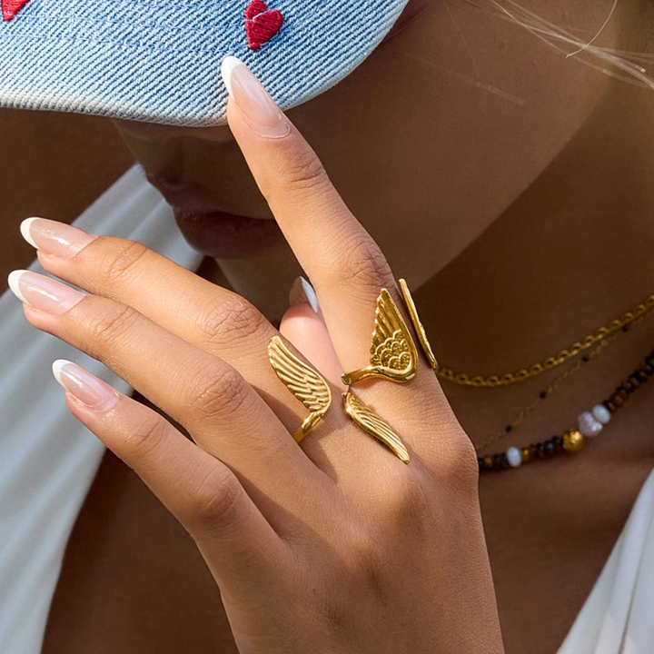 Ghala Angel Wings Ring