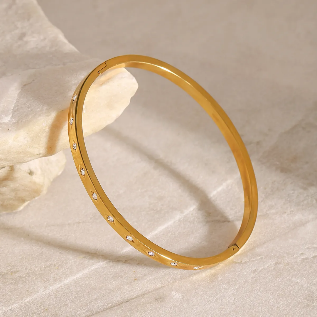 Golden Elegance - Bangle