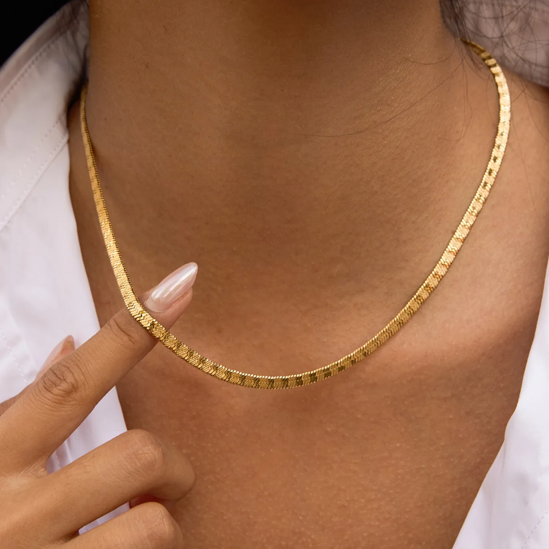 Monaco Herringbone Necklace