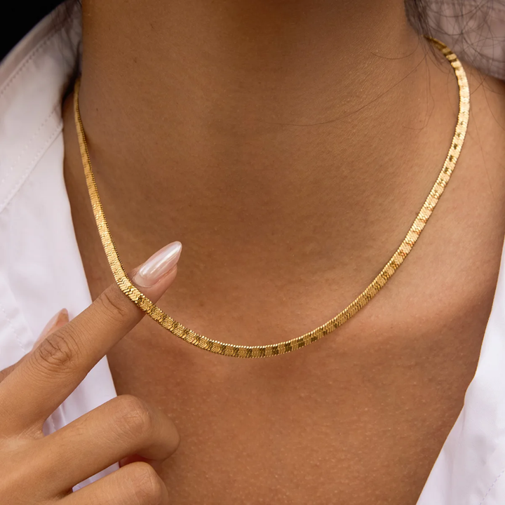 Monaco Herringbone Necklace
