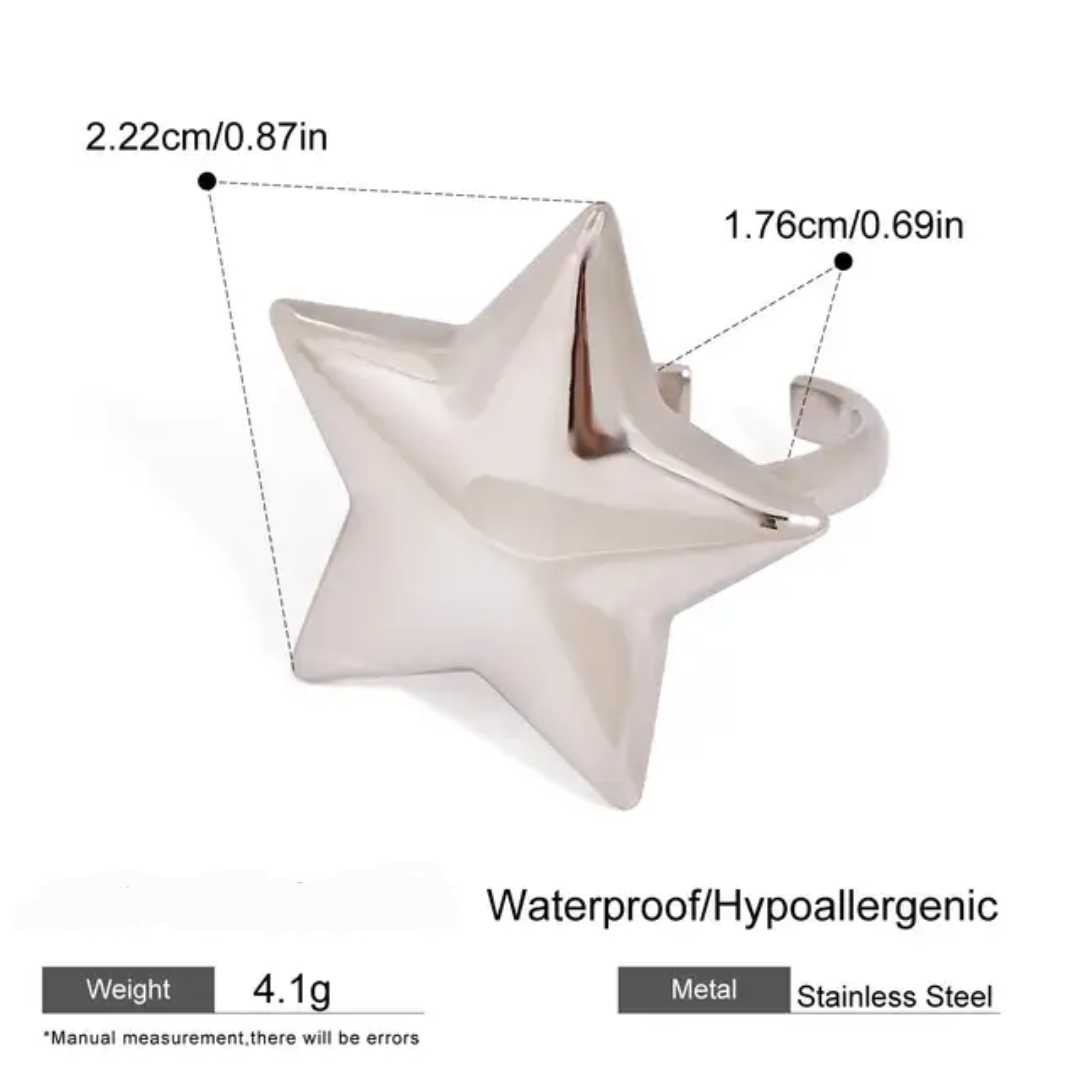 The Star - Silver Ring