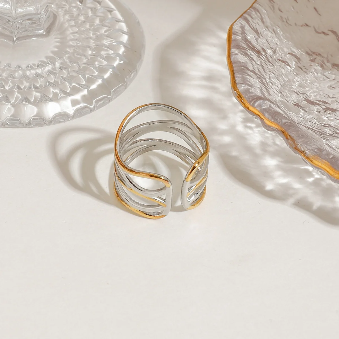 Marina Nest Ring (Gold &amp; Silver)