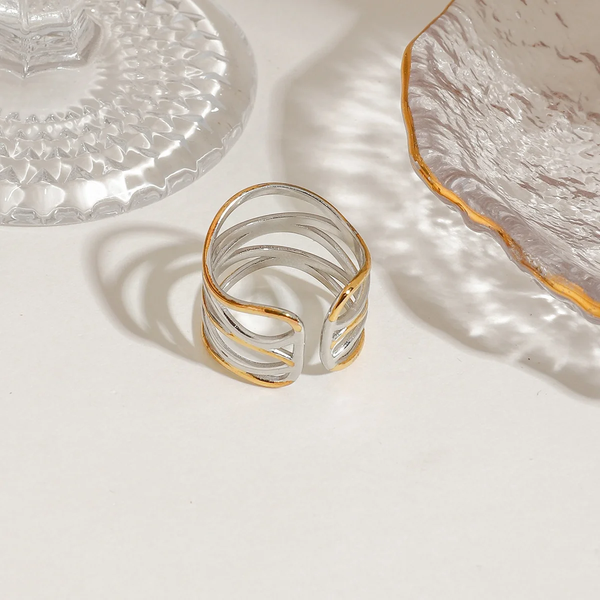 Marina Nest Ring (Gold & Silver)
