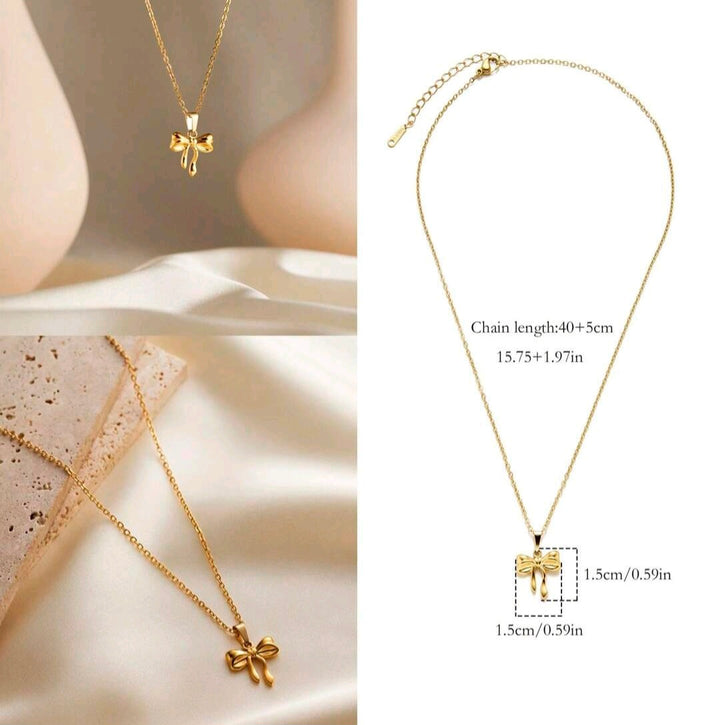 The Cute Bow - Necklace