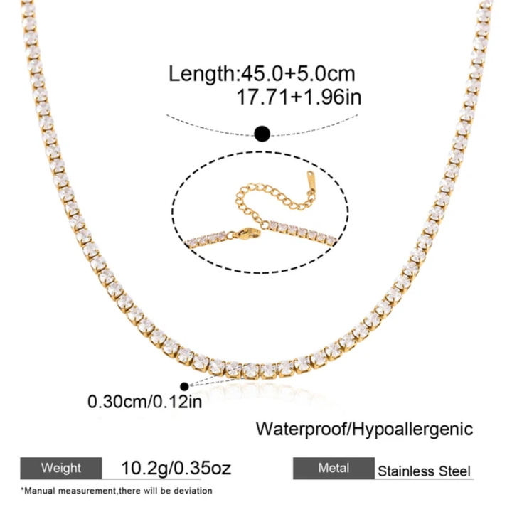AlUla Tennis Necklace