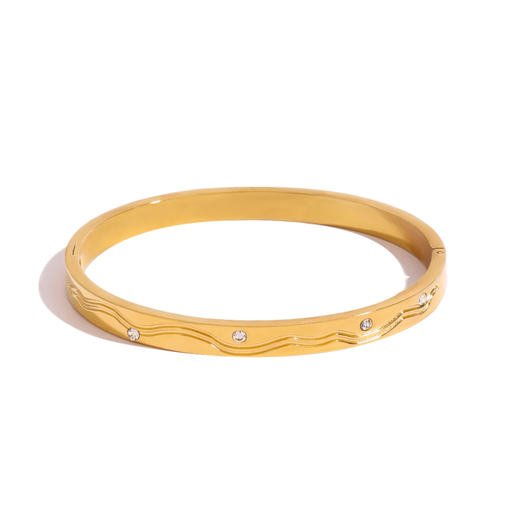 Golden Elegance - Bangle