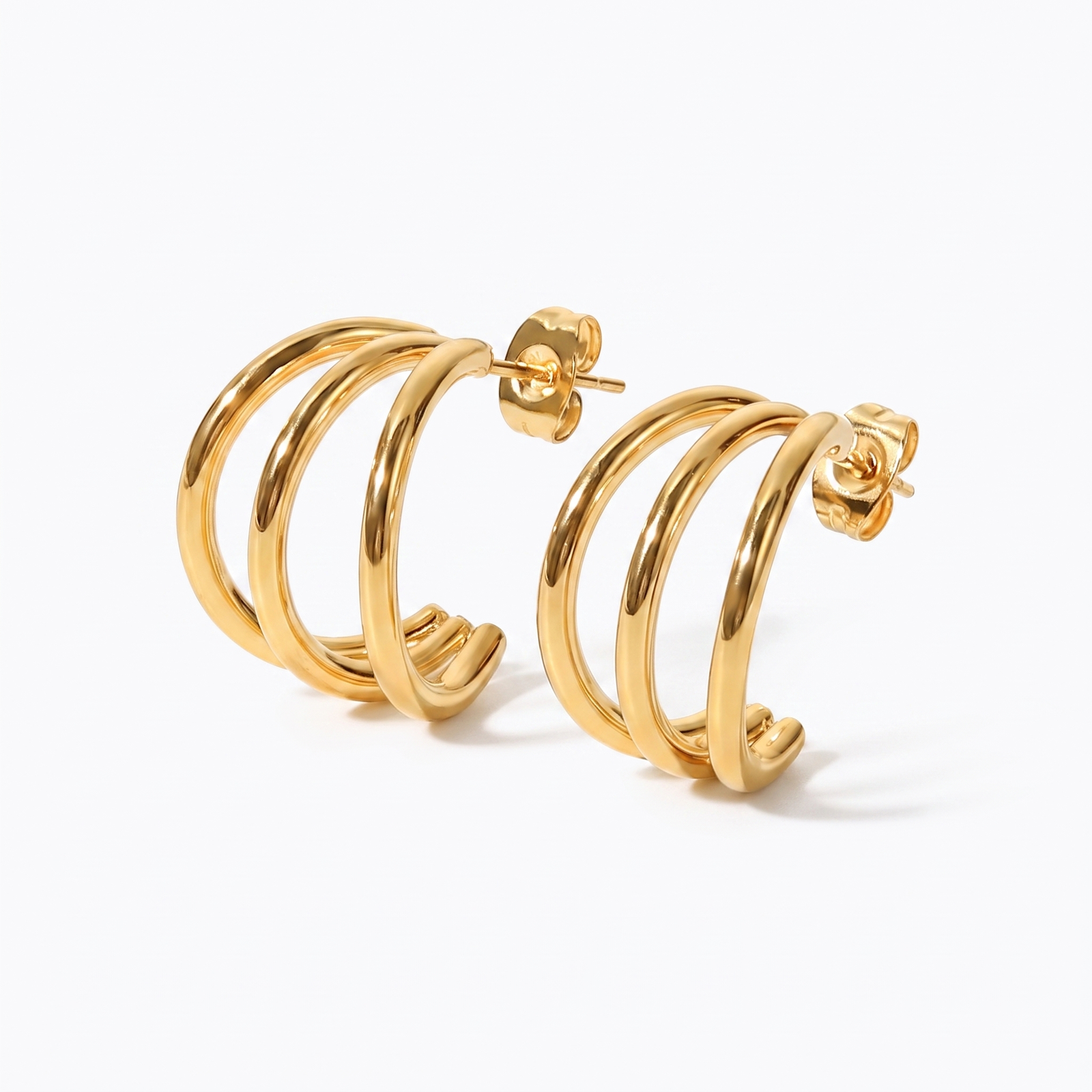 Amalfi Triple Hoops
