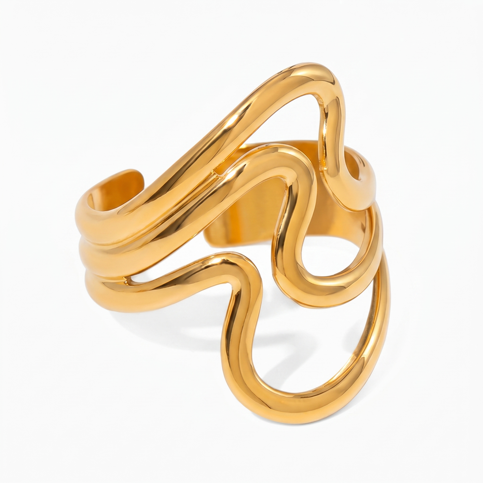 Ibiza Wave Ring