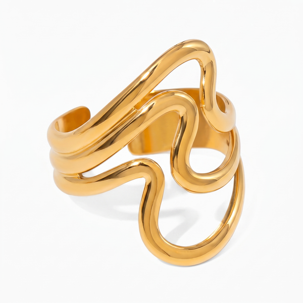 Ibiza Wave Ring