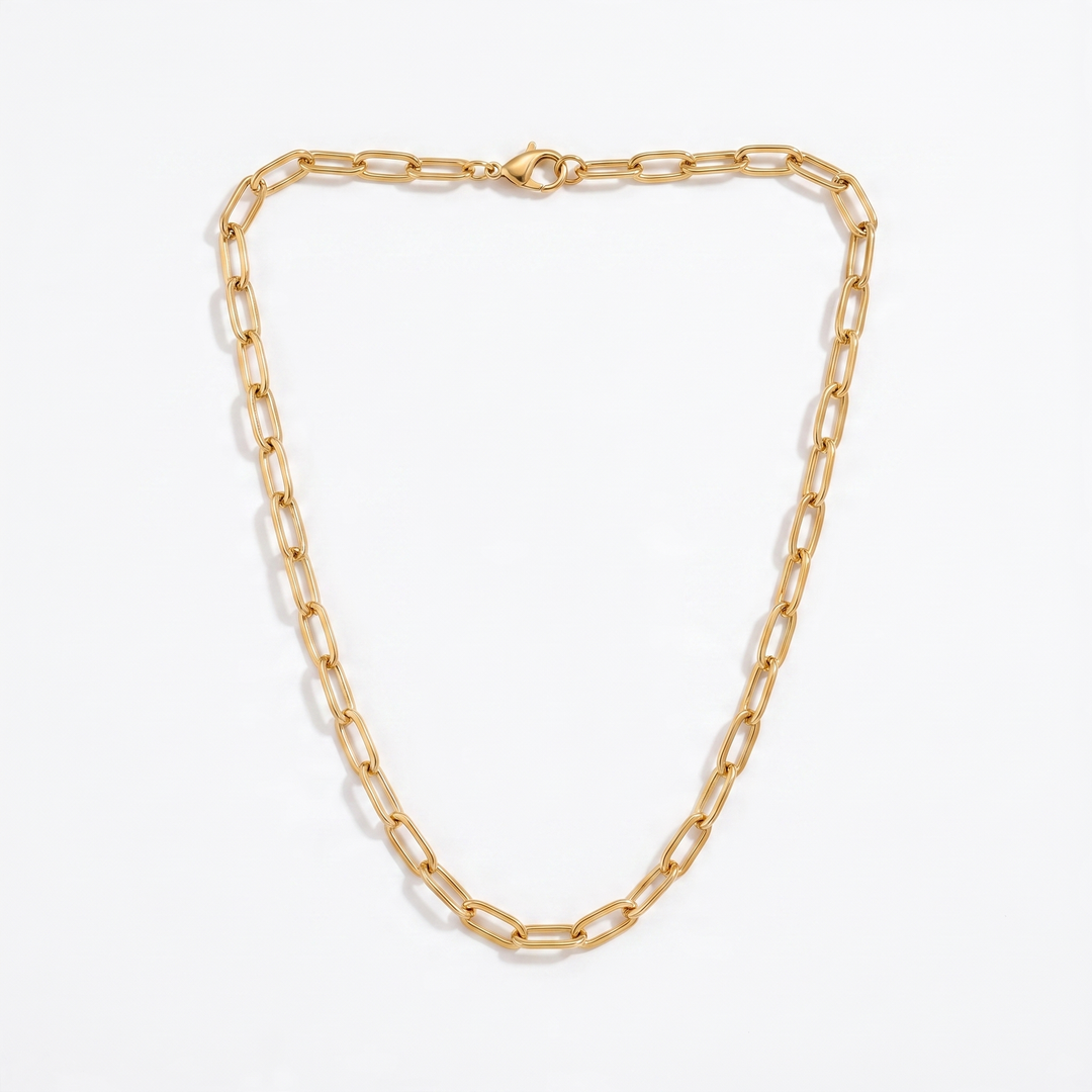 Bali Paperclip Necklace